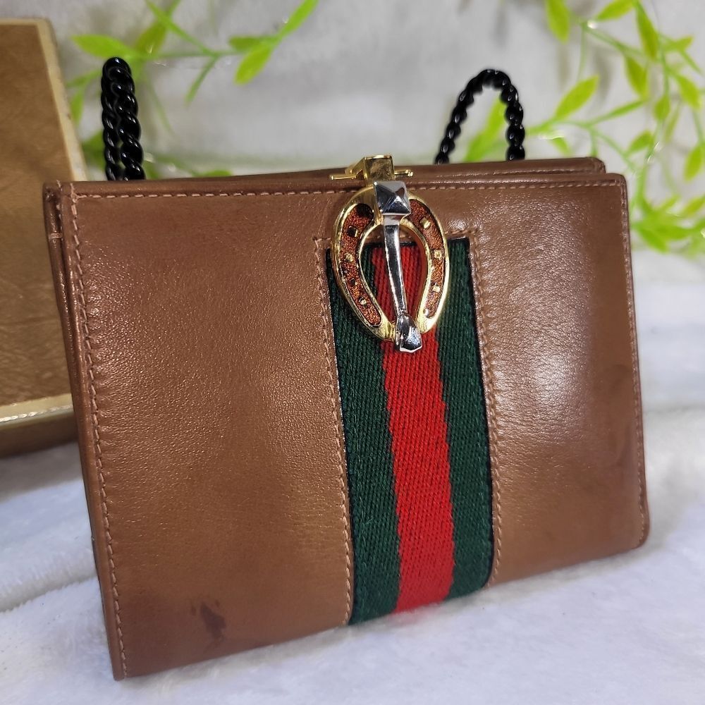 Authentic Gucci Wallet Vintage & Rare in original box - Picture 3 of 17